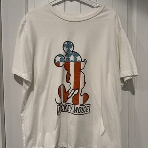 American Mickey Mouse Graphic T shirt